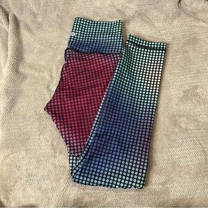 Lululemon cosmic dot leggings size 4
